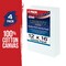 12 X 16 Inch Professional Art Canvas Board Panels 4 Pack - 8 Ounce Heavyweight Cotton Acid Free Canvases for Painting Acrylics and Watercolor (1 Case of 4 Single Canvas Painting Panels)